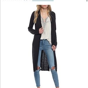 Free People Ribby Rib Cardigan